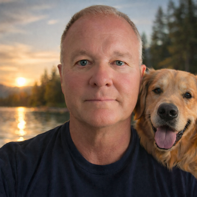 smiling man portrait headshot